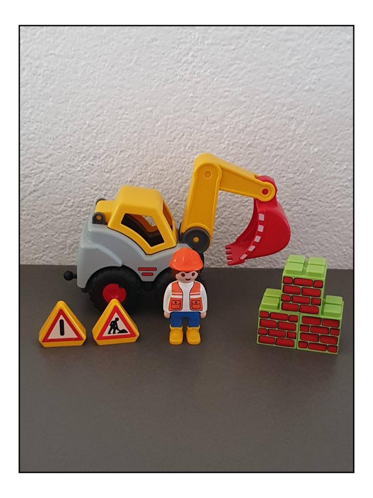 Playmobil graafmachine, Ophalen of Verzenden, Zo goed als nieuw