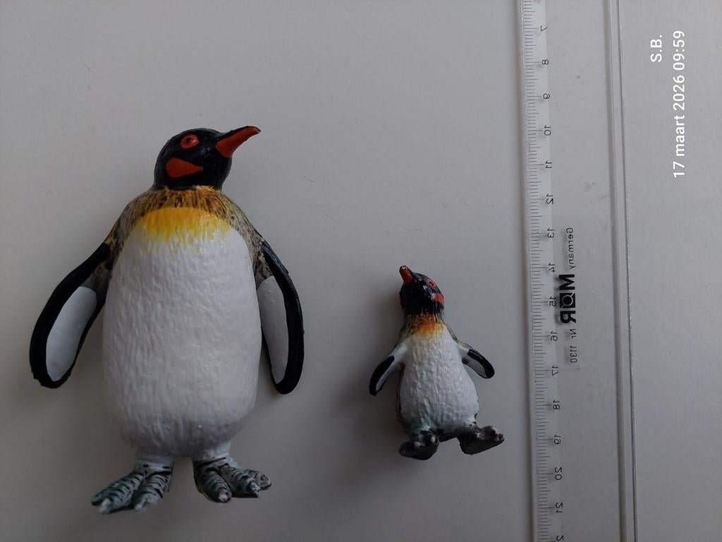 Pinguïn beeldjes - set van 2, Verzamelen, Dierenverzamelingen, Verzenden, Gebruikt, Overige soorten, Beeldje of Figuurtje