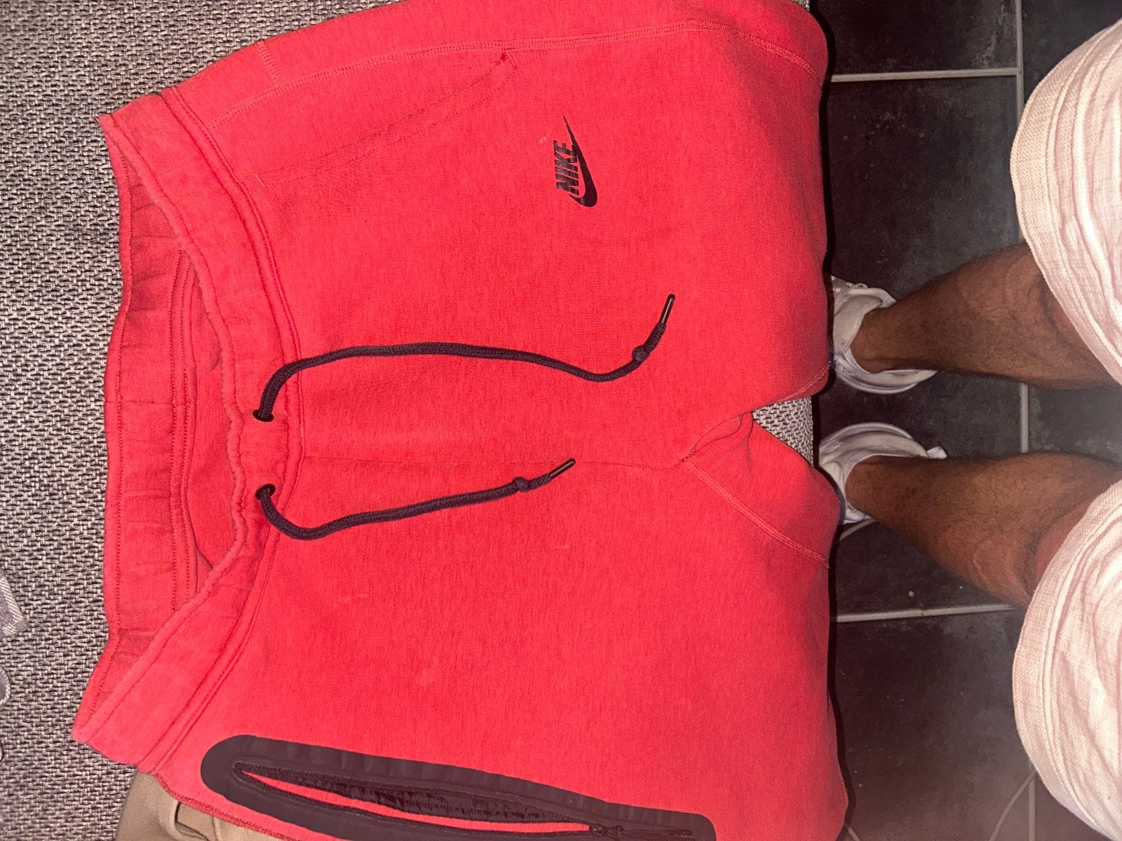 Nike Tech Fleece Joggingbroek Rood Maat M Nieuwstaat, Ophalen of Verzenden, Nieuw, Maat 48/50 (M), Rood