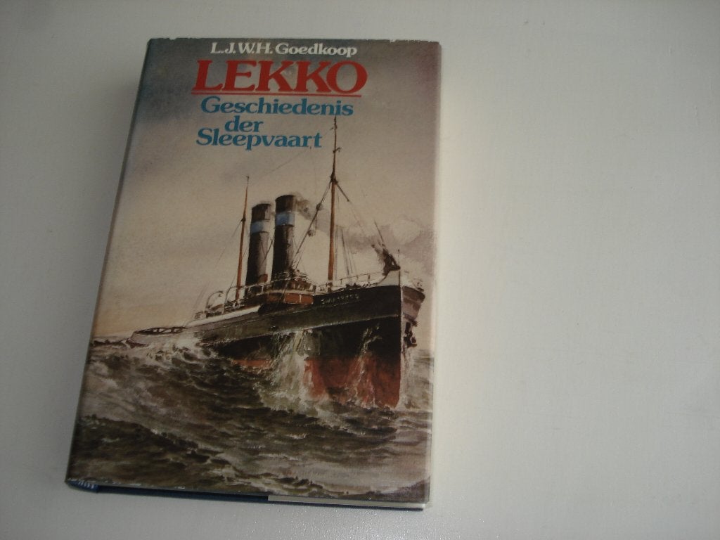 Lekko geschiedenis der sleepvaart, Verzenden, Zo goed als nieuw, Boek of Tijdschrift