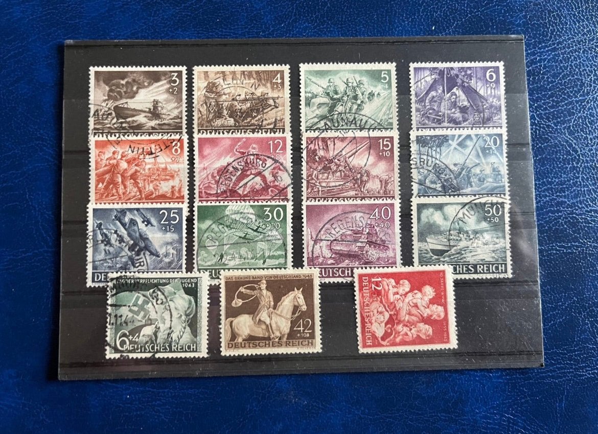Postzegels Duitse Rijk kavel 22, Postzegels en Munten, Ophalen of Verzenden, Duitse Keizerrijk