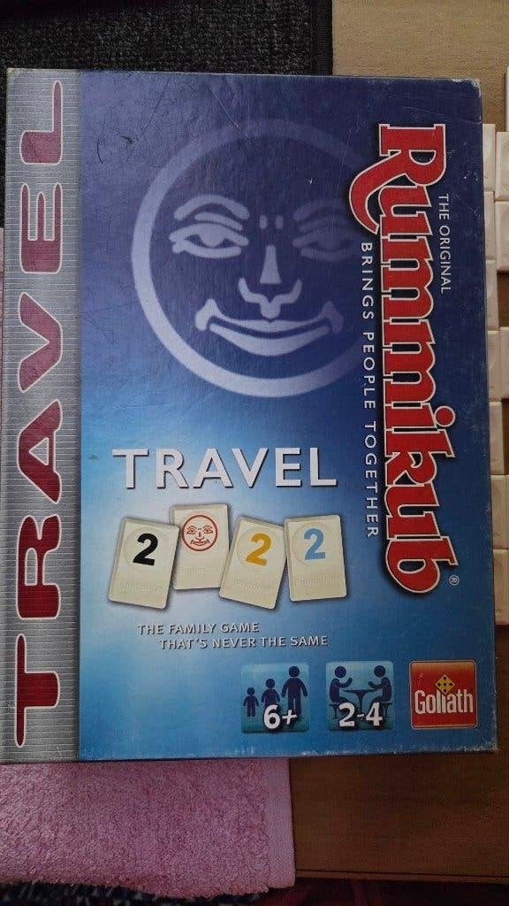 Rummikub Travel, Een of twee spelers, Ophalen of Verzenden, Gebruikt, Goliath