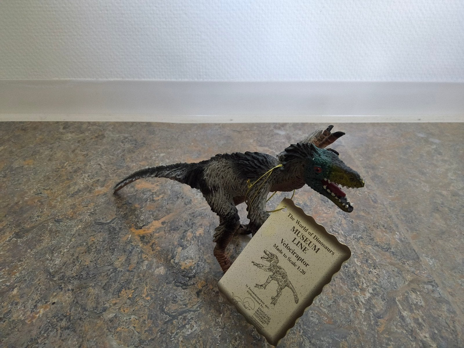 Velociraptor Dinosaurus Speelgoedfiguur - Nieuw met label, Ophalen of Verzenden, Nieuw