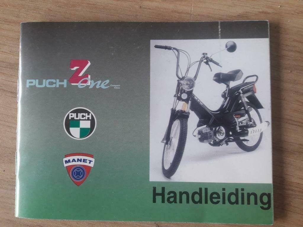 Puch Z-ONE Manet Korado handleiding, Fietsen en Brommers, Ophalen, Zo goed als nieuw