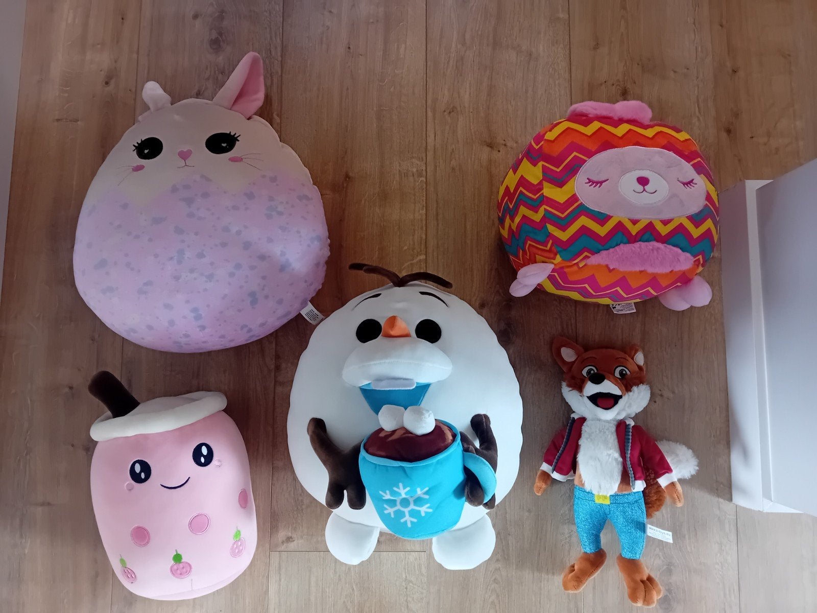 Grote knuffels pakket o.a. Olaf van Frozen, Disney, Disney, Overige typen, Ophalen of Verzenden