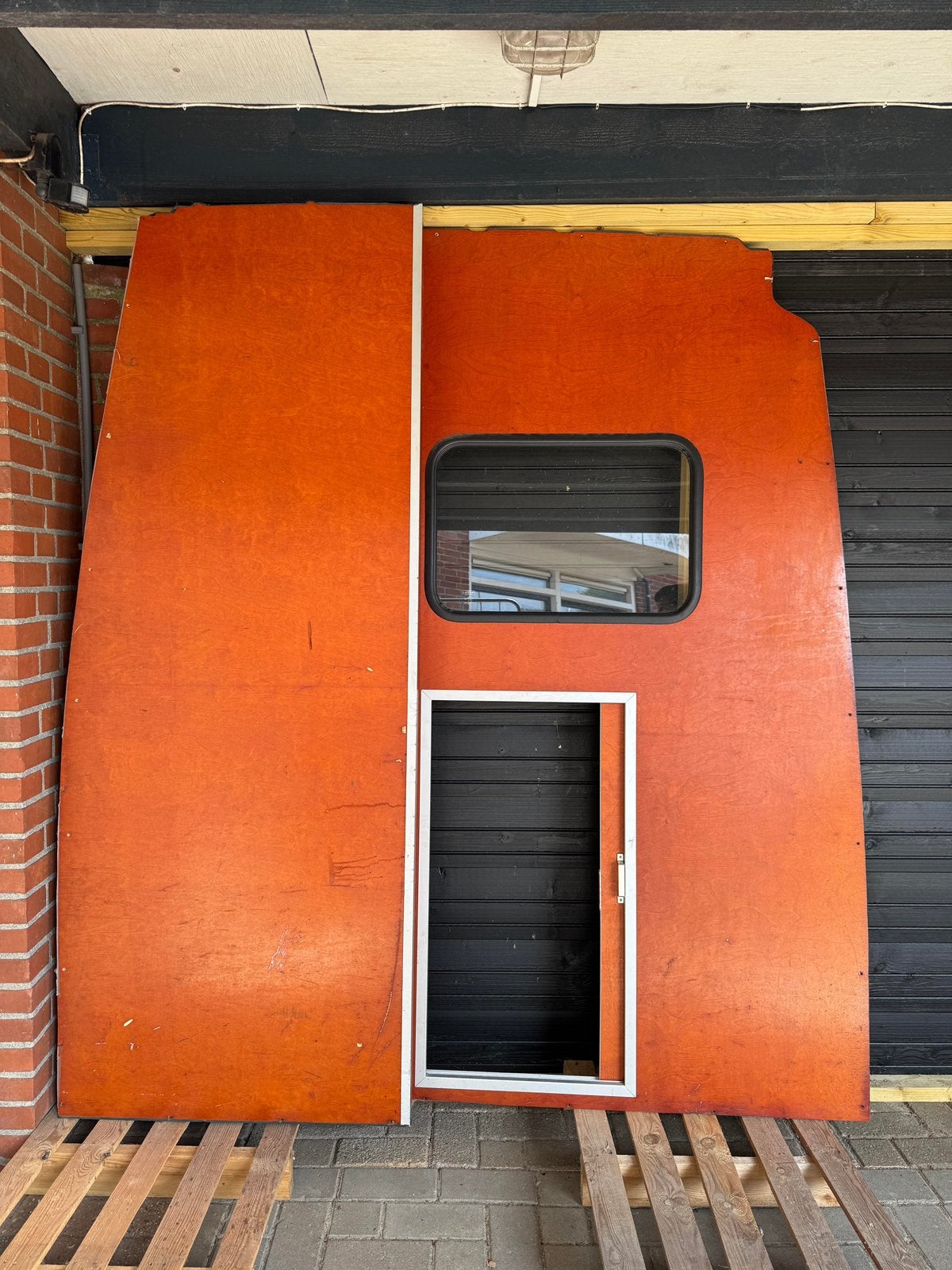 Tussenwand Crafter/TGE 2017+ met raam en deur, Auto-onderdelen, Ophalen, Voor