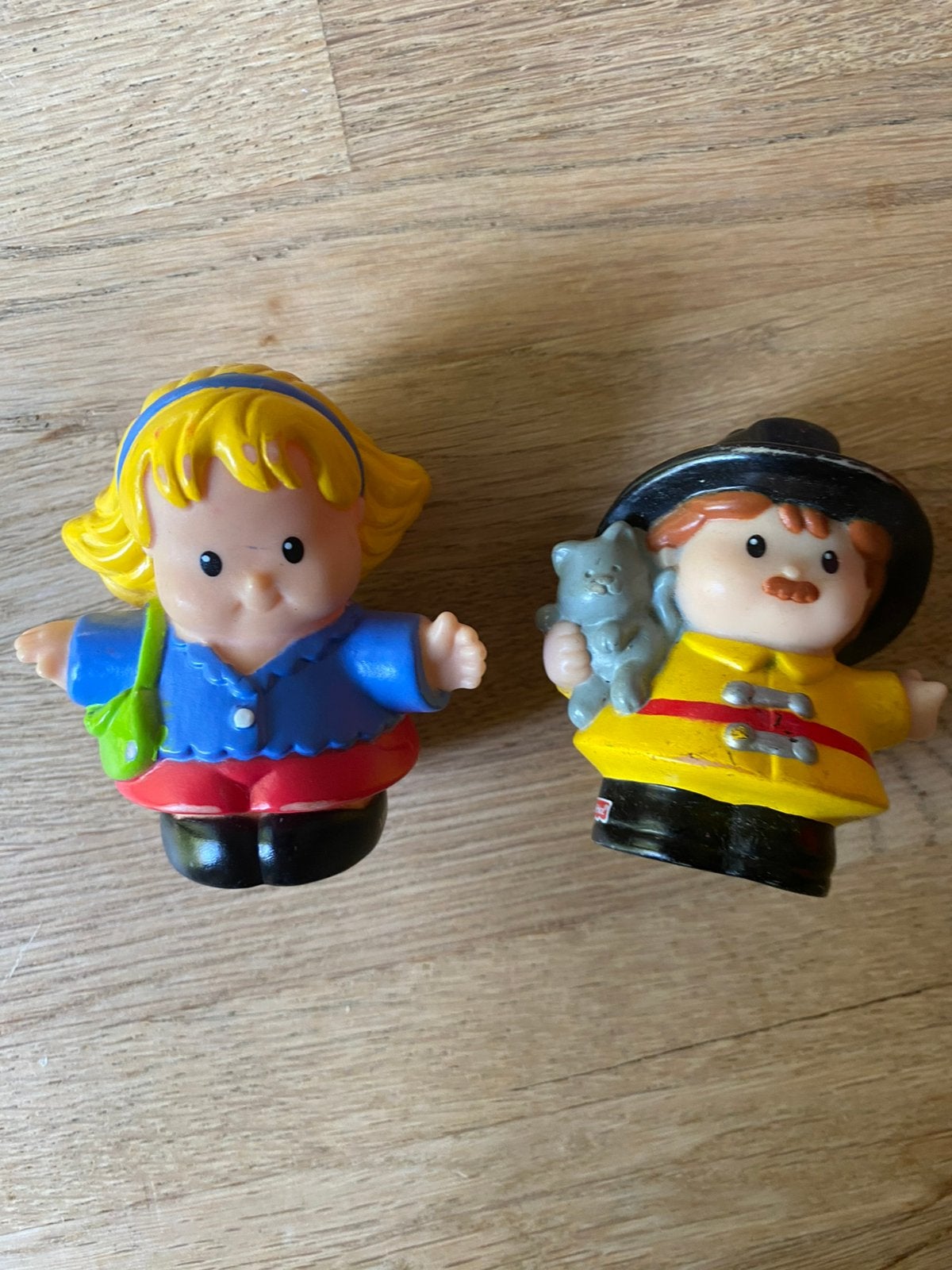 Vintage little people poppetjes Fisher Price, Ophalen of Verzenden, Zo goed als nieuw