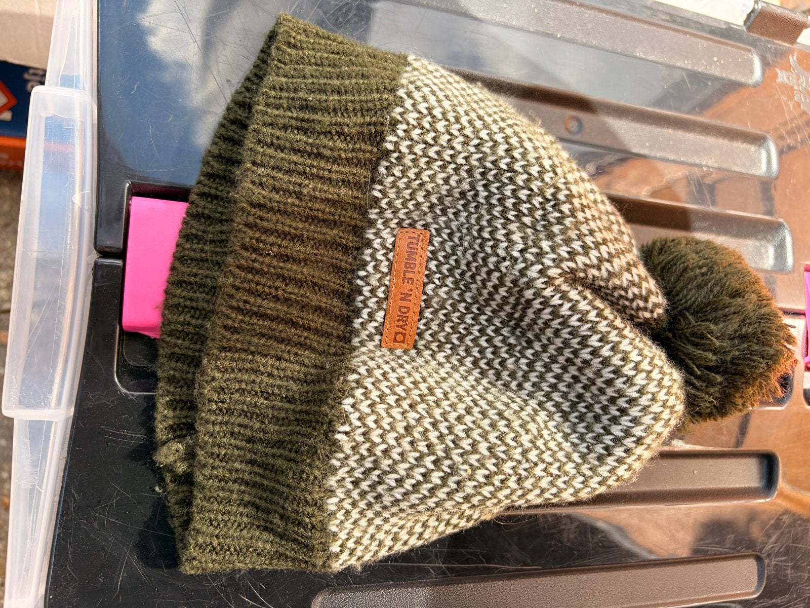 Tumble 'n Dry Muts met Pompon - Zo goed als nieuw, Ophalen of Verzenden, Zo goed als nieuw, Jongen of Meisje, Trui of Vest