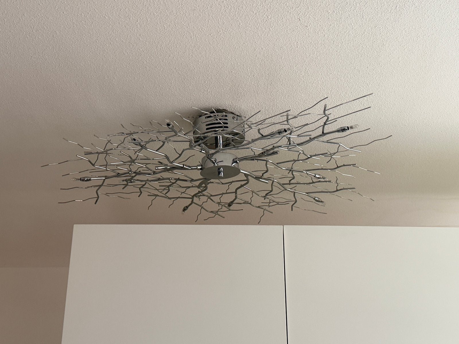 Moderne Rietveld plafond- of muurlamp, Huis en Inrichting, Lampen | Plafondlampen, Ophalen, Zo goed als nieuw, Metaal