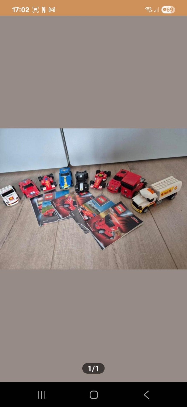 Lego Ferrari Racers collectie met instructieboekjes, Ophalen of Verzenden, Gebruikt