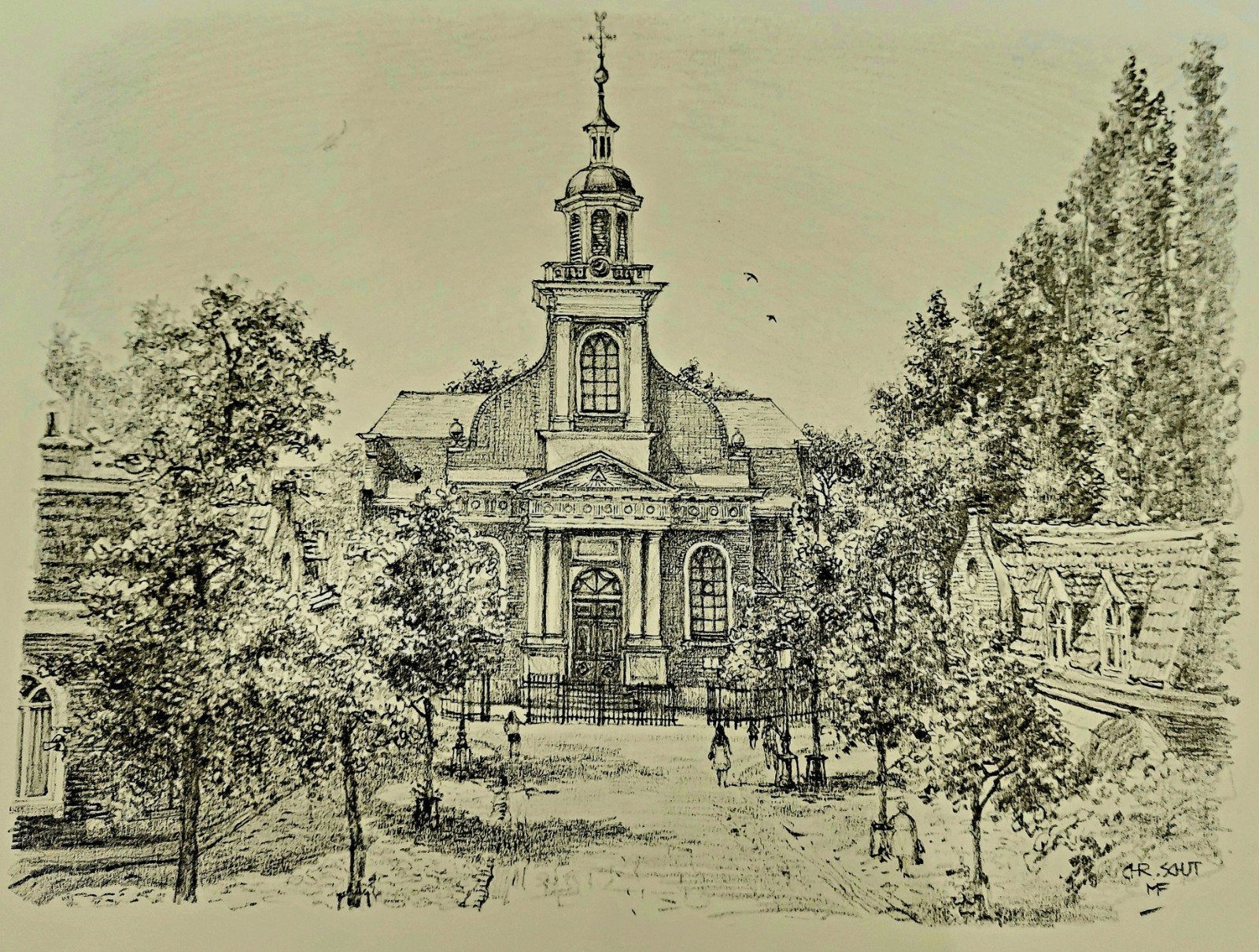 Driebergen- Rijsenburg .... "RK Kerk" ...., Ophalen of Verzenden