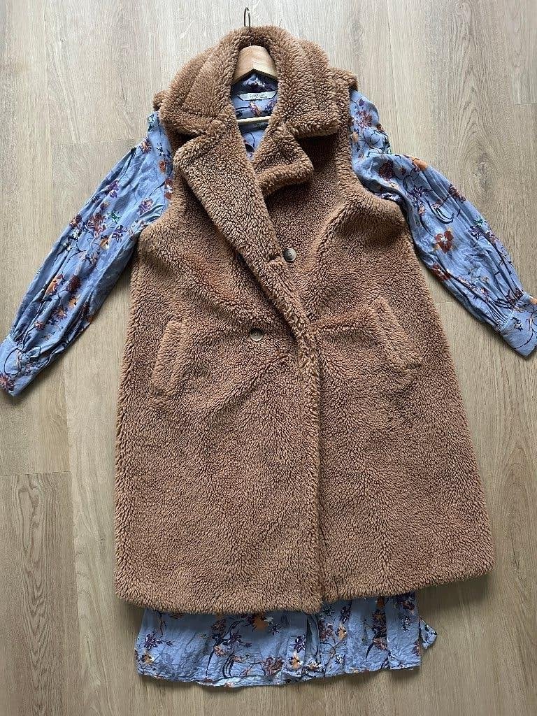 Miljuschka by Wehkamp bodywarmer – maat 40, Kleding | Dames, Maat 38/40 (M), Ophalen of Verzenden, Zo goed als nieuw, Bruin