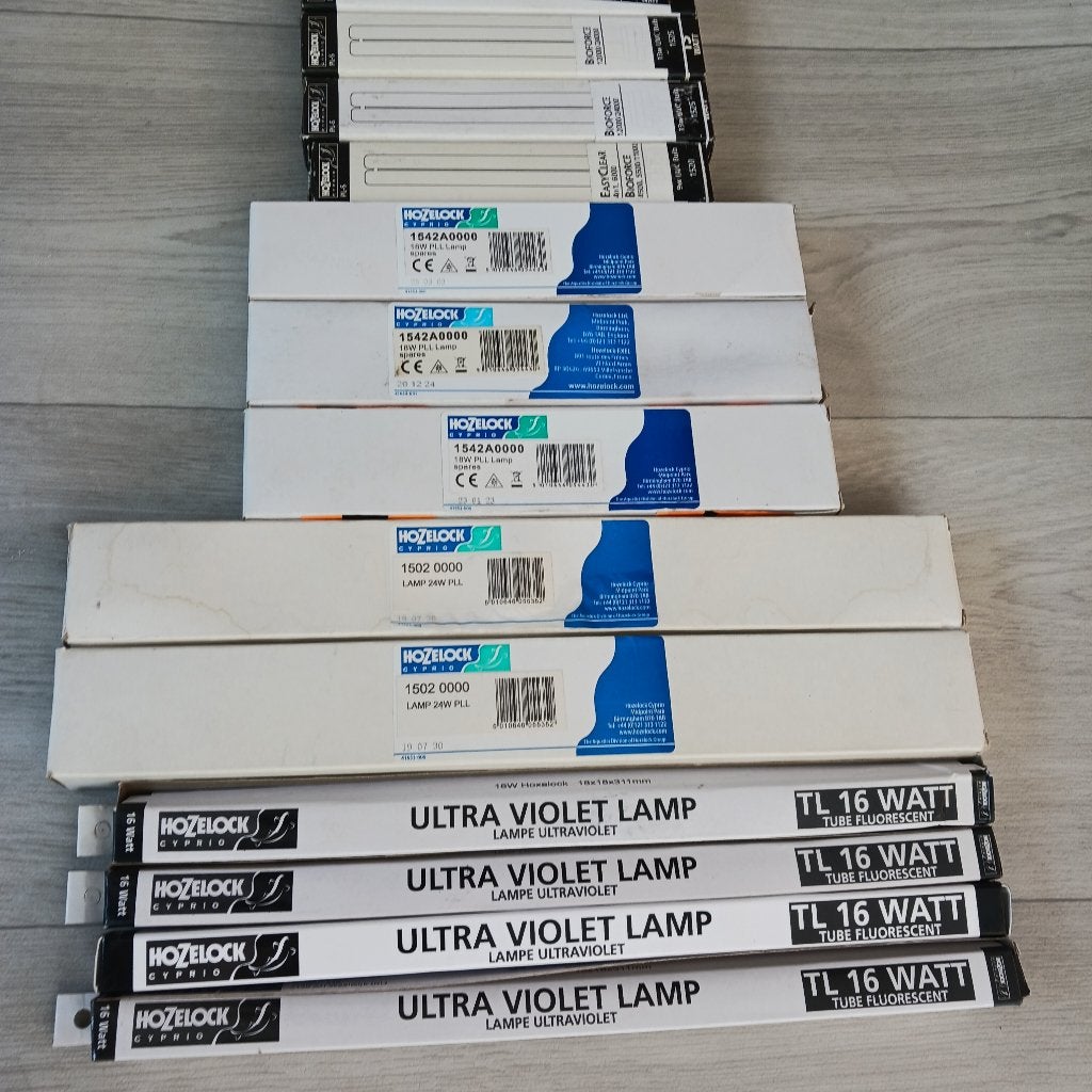 HOZELOCK vervanglampen 9w, 13w, 16w, 18w en 24w vanaf € 5,00, Ophalen of Verzenden, Nieuw, Vijverfilter