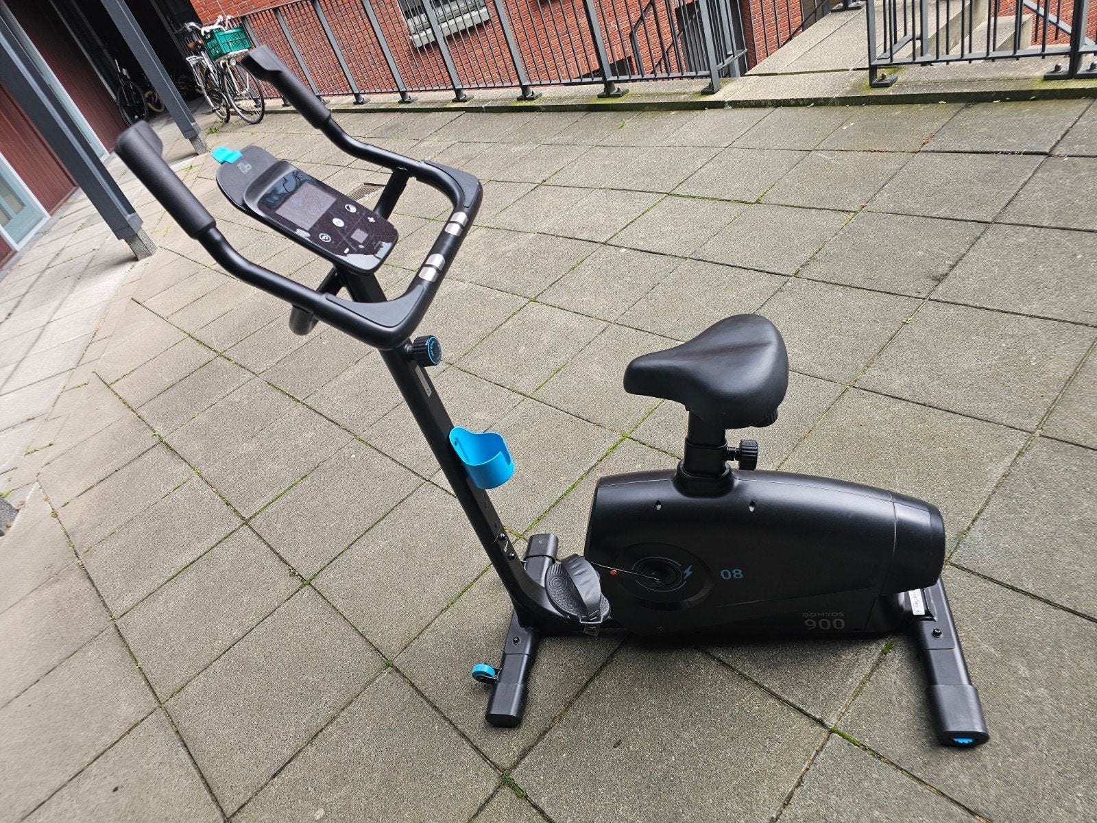 Domyos EB 900 Hometrainer - Zo goed als nieuw, Sport en Fitness, Ophalen, Zo goed als nieuw, Metaal, Benen