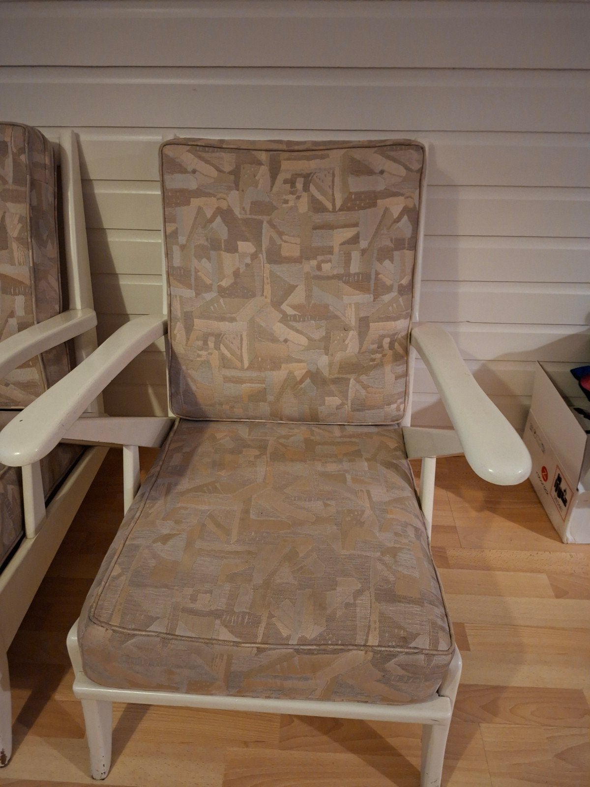 IKEA stoelen met kussens, Ophalen, Hout, Gebruikt, Twee