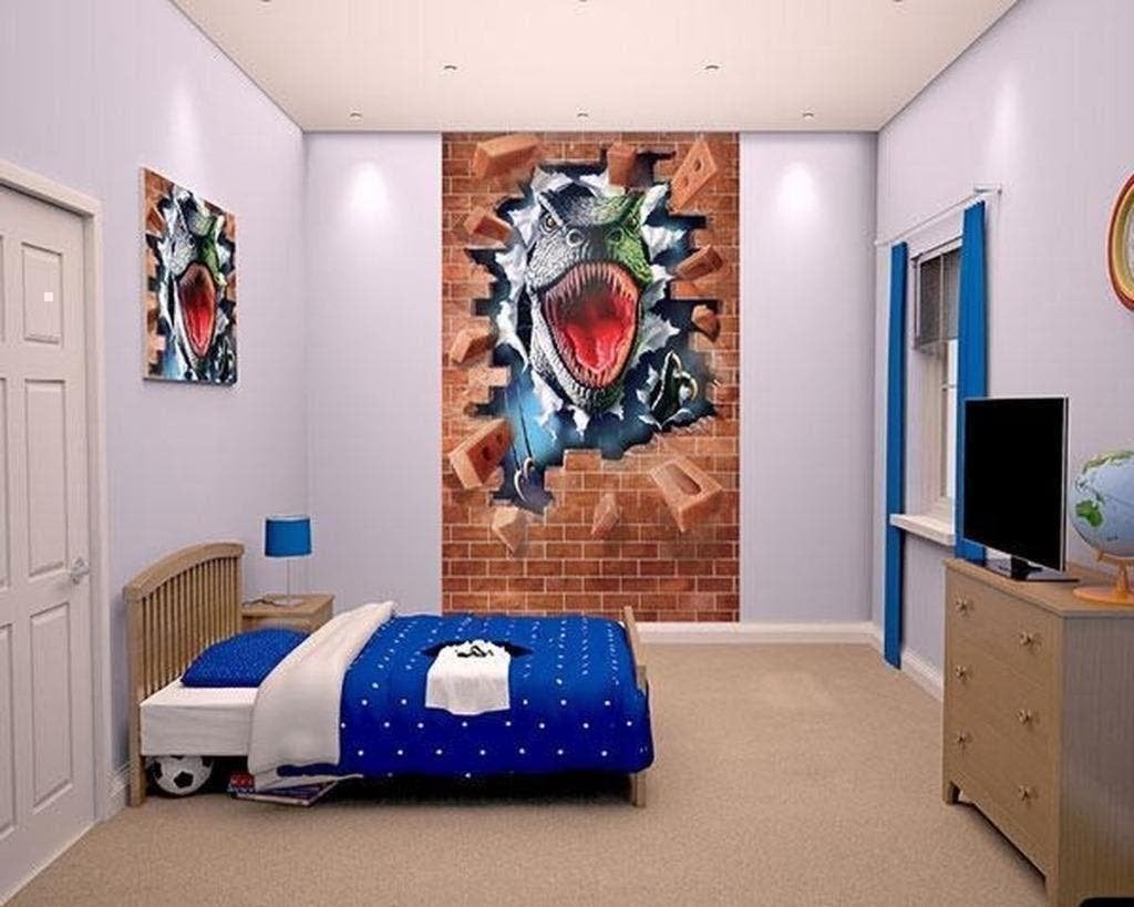 Dinosaurus Poster Behang - Walltastic - van 49 voor 27,50!, Meerkleurig, Ophalen of Verzenden, Walltastic, 5 tot 10 m²