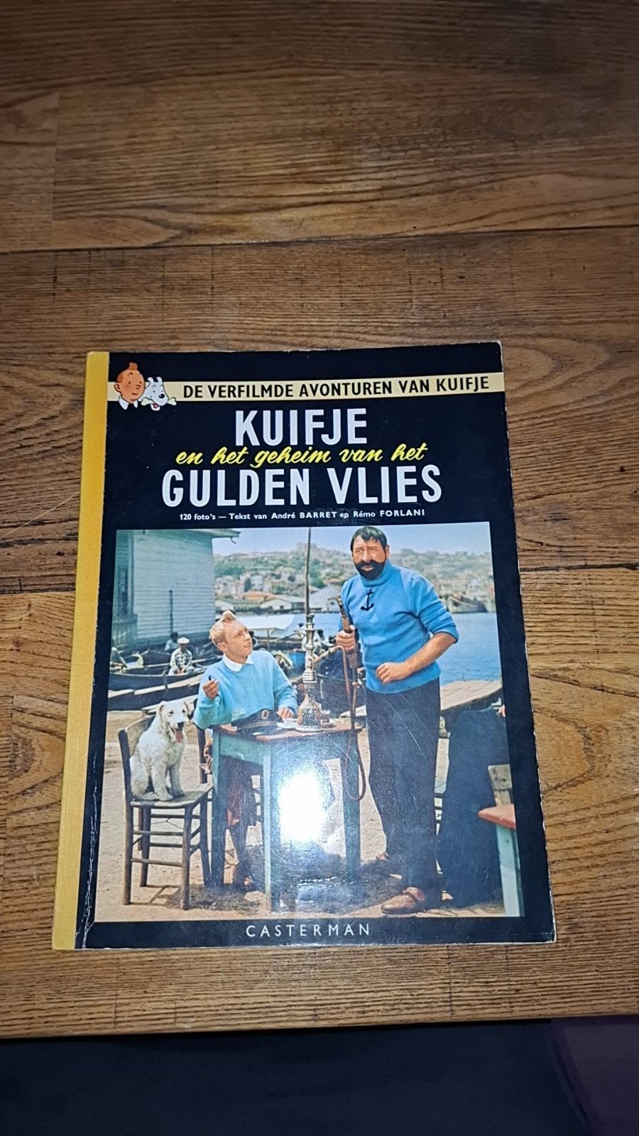 Vintage Kuifje en het Geheim van het Gulden Vlies Casterman, Eén stripboek, Ophalen of Verzenden, Gelezen, André Barret en Rémo Forlani