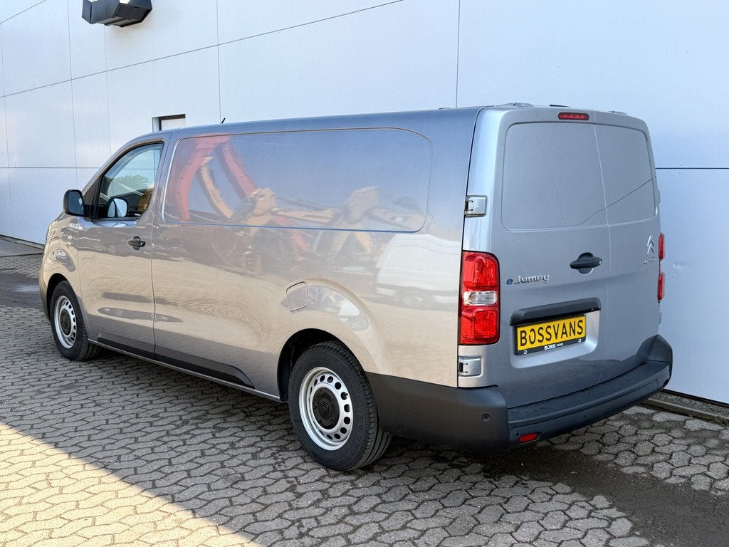 Citroën ë-Jumpy 75kWh L3 Elektrisch 330km WLTP 100% (SOH), Auto's, Bestelauto's, 330 km, Zwart, Citroën, 75 kWh