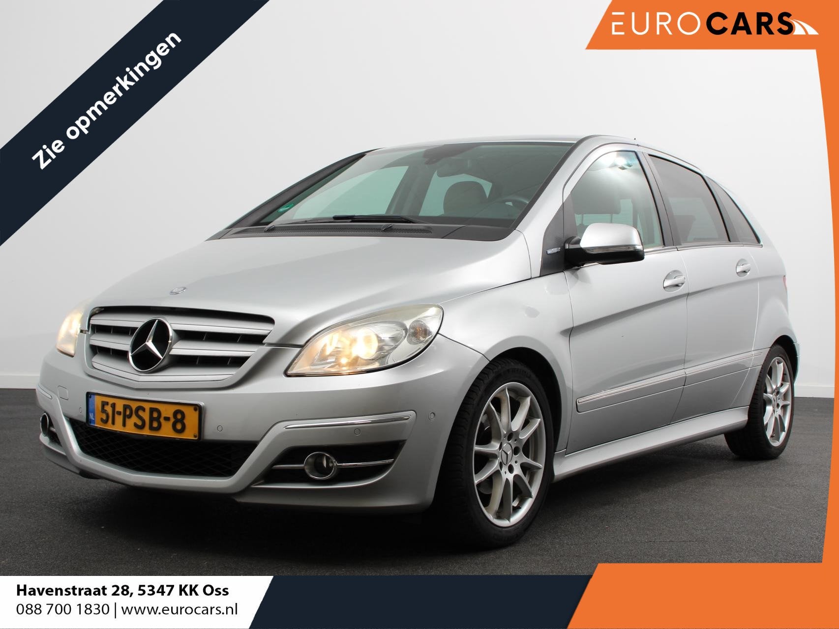 Mercedes-Benz B-klasse 160 Business Class Sport BlueEFFICIEN, Voorwielaandrijving, Euro 5, 15 km/l, Leder en Stof