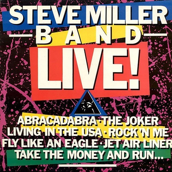 lp,Steve Miller Band – Live!, Cd's en Dvd's, Ophalen of Verzenden, Gebruikt, 12 inch, Poprock