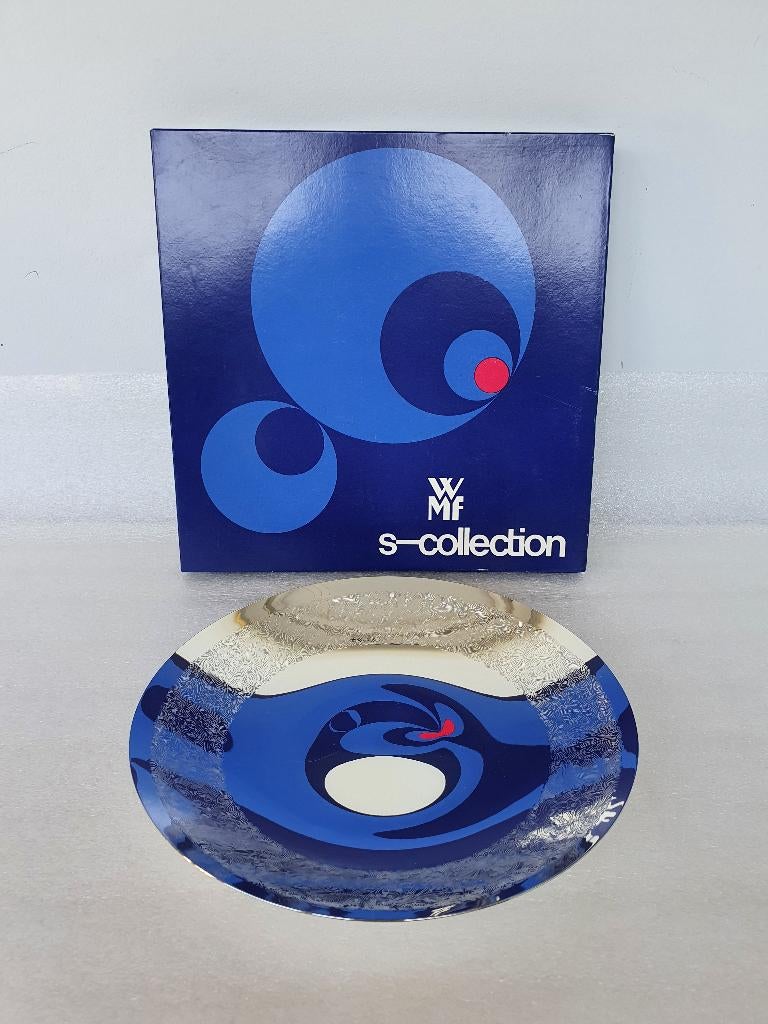 Vintage WMF schaal uit S-Collection, Overige materialen, Gebruikt, Schaal, Rond