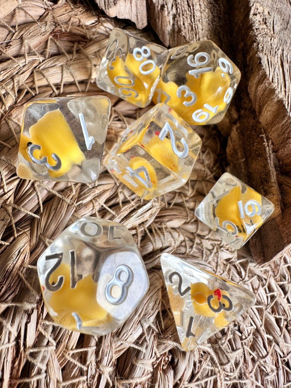DND dice / eendjes / RPG / dobbelstenen / D&D / nieuw, Hobby en Vrije tijd, Wargaming, Ophalen of Verzenden, Nieuw, Overige soorten