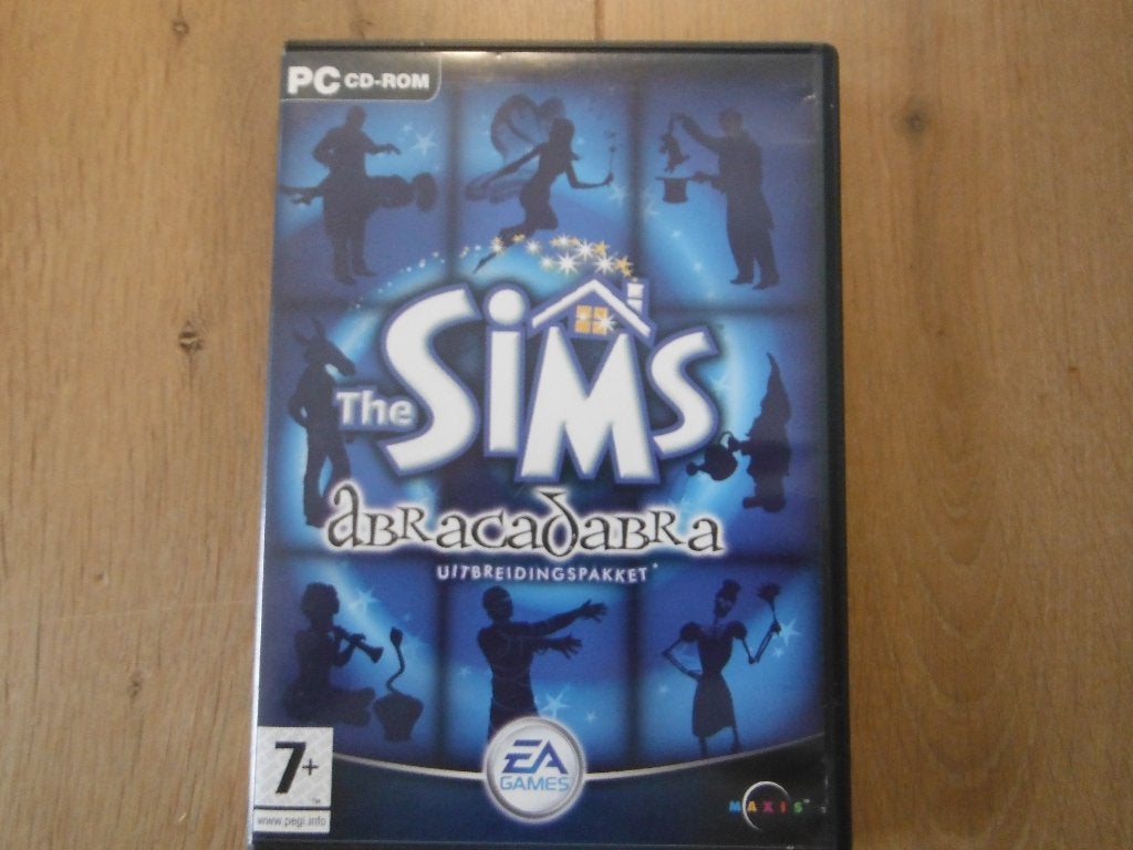 The Sims Abracadabra, uitbreidingspakket, pc cd-rom, Spelcomputers en Games, Verzenden, 1 speler, Zo goed als nieuw, Eén computer