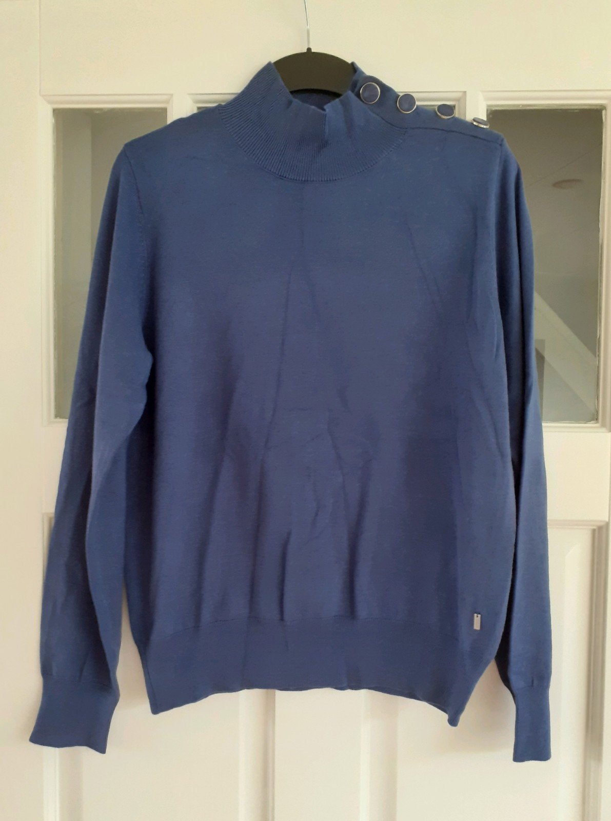 Anna van Toor kobaltblauw truitje in nieuwstaat maat M, Maat 38/40 (M), Anna van Toor, Blauw, Ophalen of Verzenden