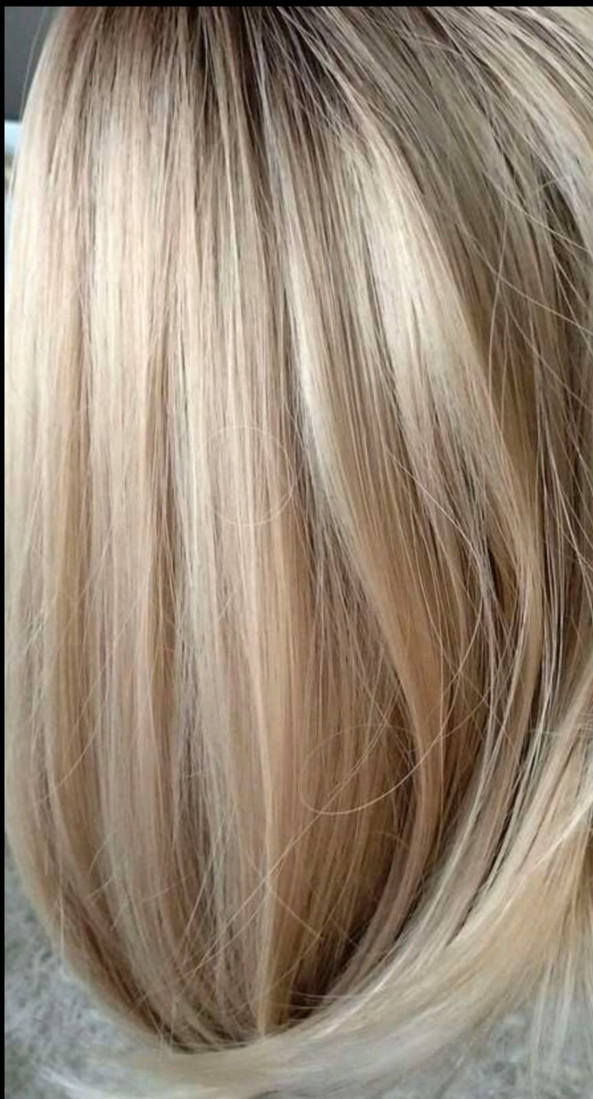 Blonde pruik, haarwerk, wig., Sieraden, Tassen en Uiterlijk, Uiterlijk | Haarverzorging, Ophalen of Verzenden, Nieuw, Pruik of Haarverlenging
