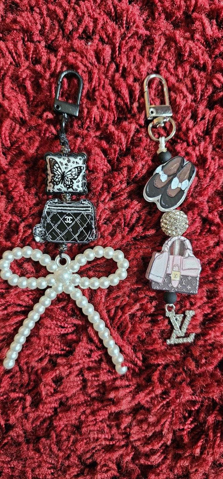 Designer mobile hanger of keychain, Sieraden, Tassen en Uiterlijk, Kettinghangers, Ophalen of Verzenden, Nieuw, Zilver, Overige materialen