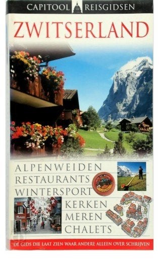 Zwitserland - Capitool reisgids  2009, Gelezen, Capitool, Verzenden, Europa