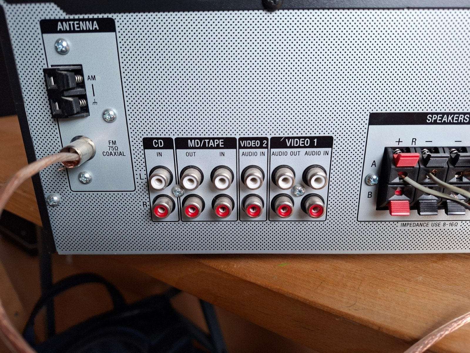 Sony receiver STR DE 197, Ophalen, Audio