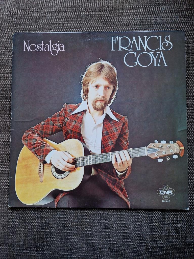 LP Francis Goya - Nostalgia (in prima staat), Cd's en Dvd's, Vinyl | Pop, Zo goed als nieuw, 12 inch, Ophalen of Verzenden