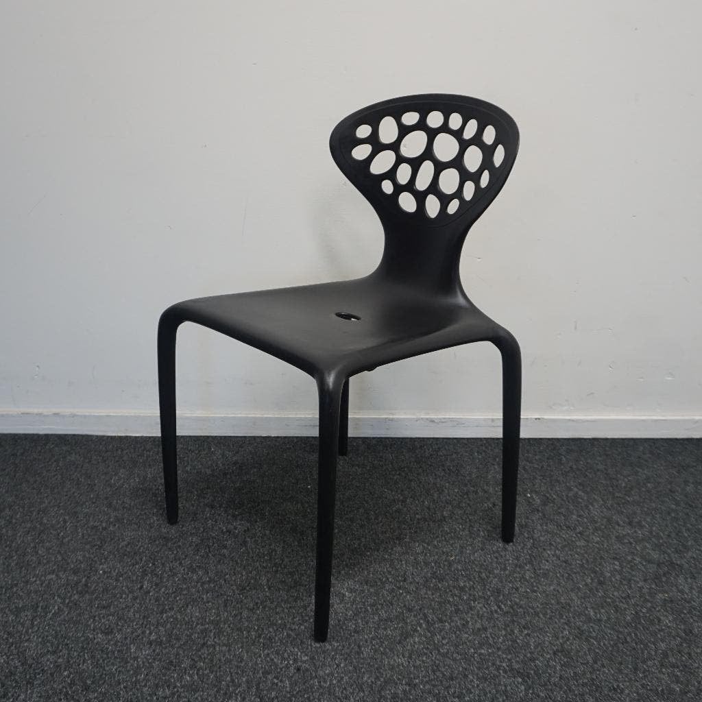 Moroso Supernatural Design Stoelen | Tuinstoelen | Zwart, Kunststof, Gebruikt, Tuinmeubelen, -