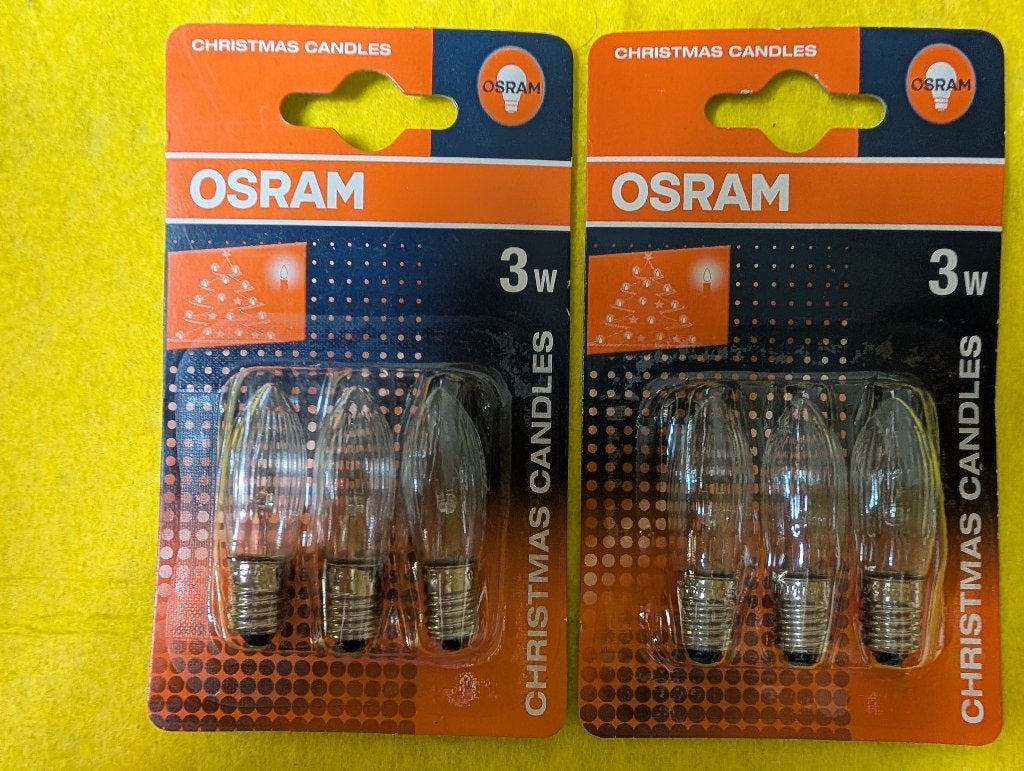 Kerst reserve  lampjes osram, Ophalen of Verzenden