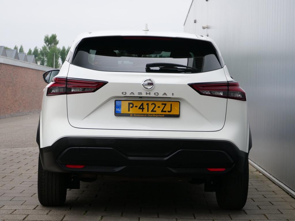 Nissan QASHQAI 1.3 MHEV Xtronic Business Access 158 Pk Autom, Stof, 4 cilinders, Wit, Hybride Elektrisch/Benzine