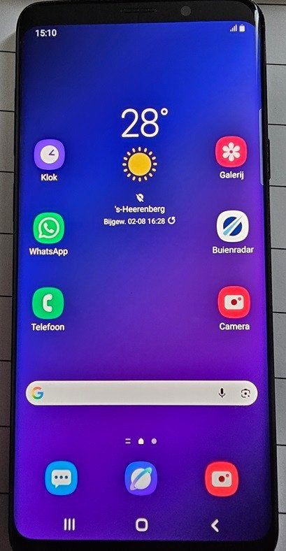 SAMSUNG Galaxy S9+ Edge 64gB, Telecommunicatie, Mobiele telefoons | Samsung, Zwart, Touchscreen, Ophalen of Verzenden, Zo goed als nieuw