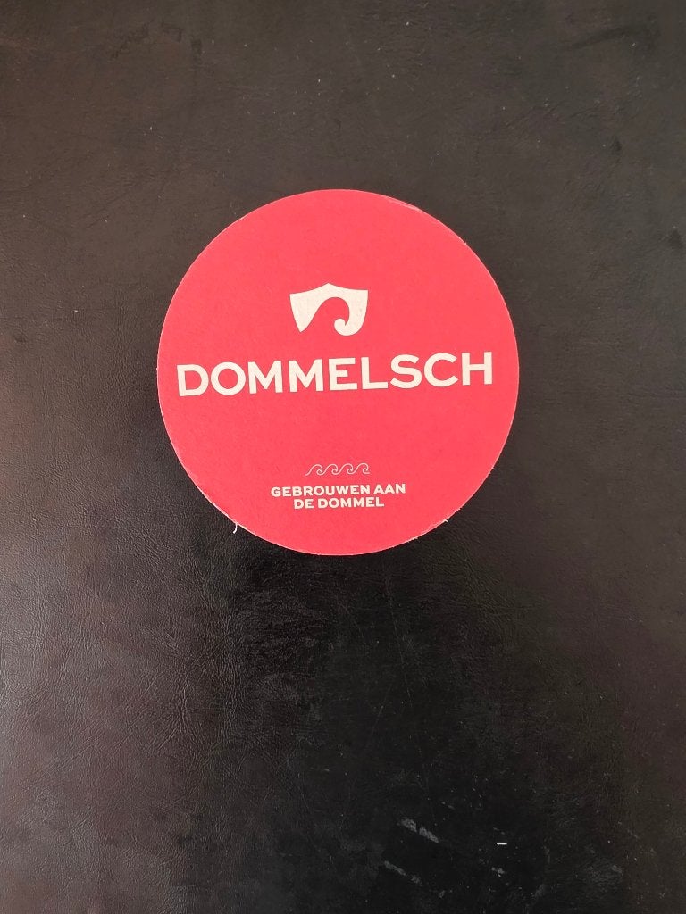 Bierviltje Dommelsch, Ophalen of Verzenden, Zo goed als nieuw, Viltje(s), Dommelsch