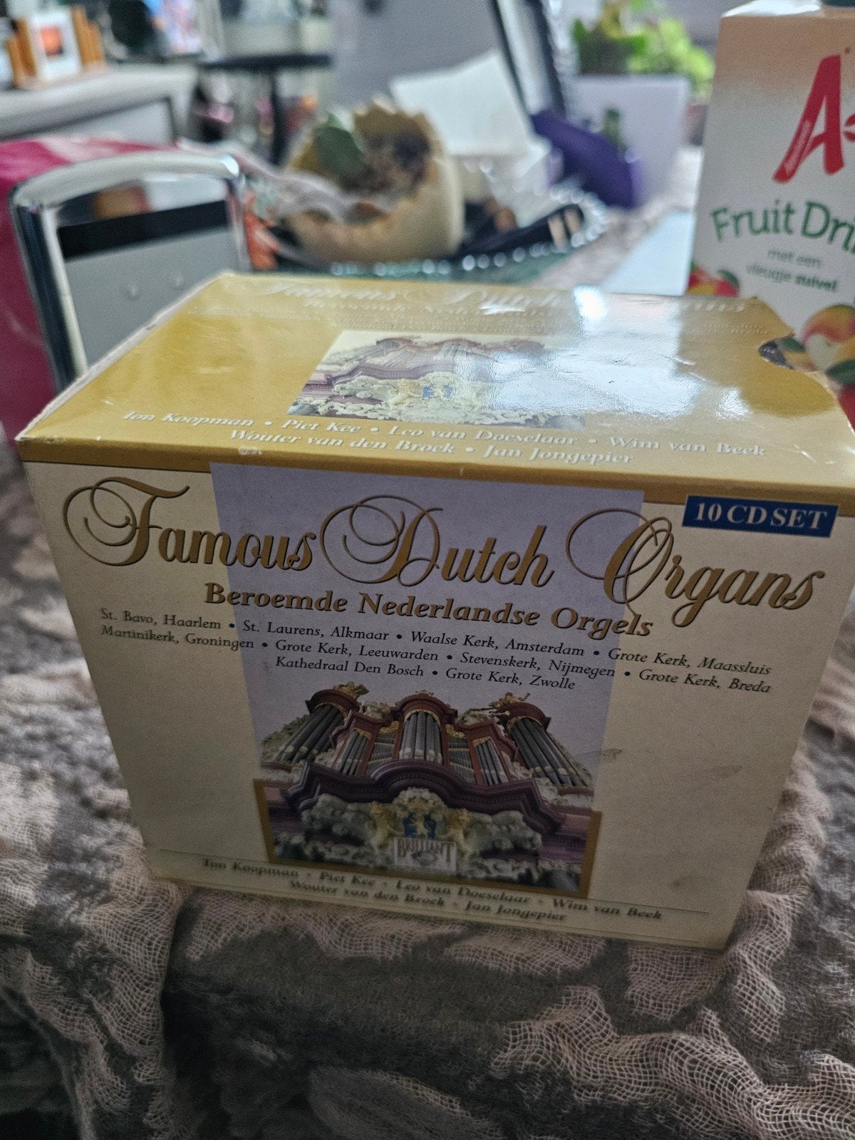 Famous Dutch Organs - Beroemde Nederlandse Orgels CD Boxset, Boxset, Overige componisten, Ophalen of Verzenden, Zo goed als nieuw
