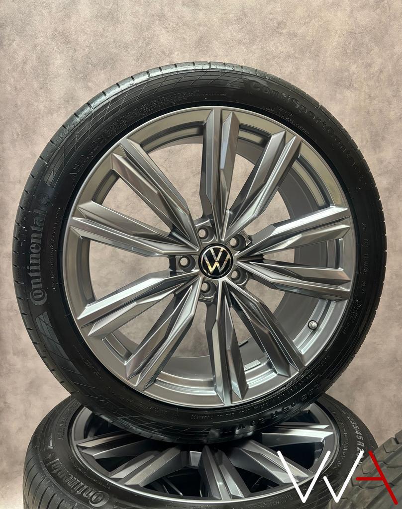 20'' Volkswagen Tiguan 5N Kapstadt wielenset origineel, Auto-onderdelen, Banden en Velgen, Gebruikt, -, -, Banden en Velgen