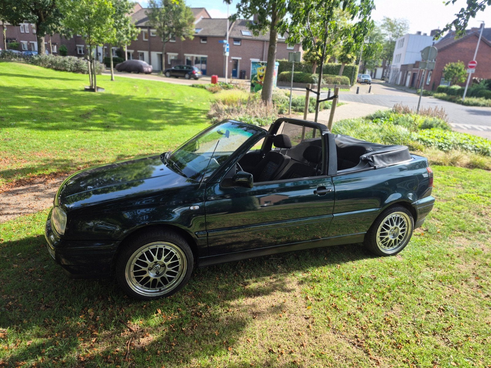 Volkswagen Golf 1.8 Cabriolet 55KW E2 1997 Groen, Voorwielaandrijving, 74 pk, 4 cilinders, Cabriolet