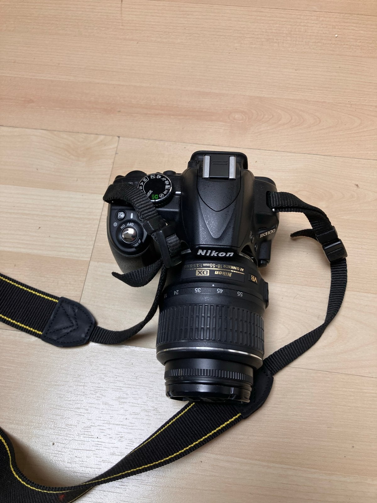 Nikon D3100 spiegelreflexcamera met lens en accessoires, Audio, Tv en Foto, Fotocamera's Digitaal, Ophalen, Gebruikt, Spiegelreflex