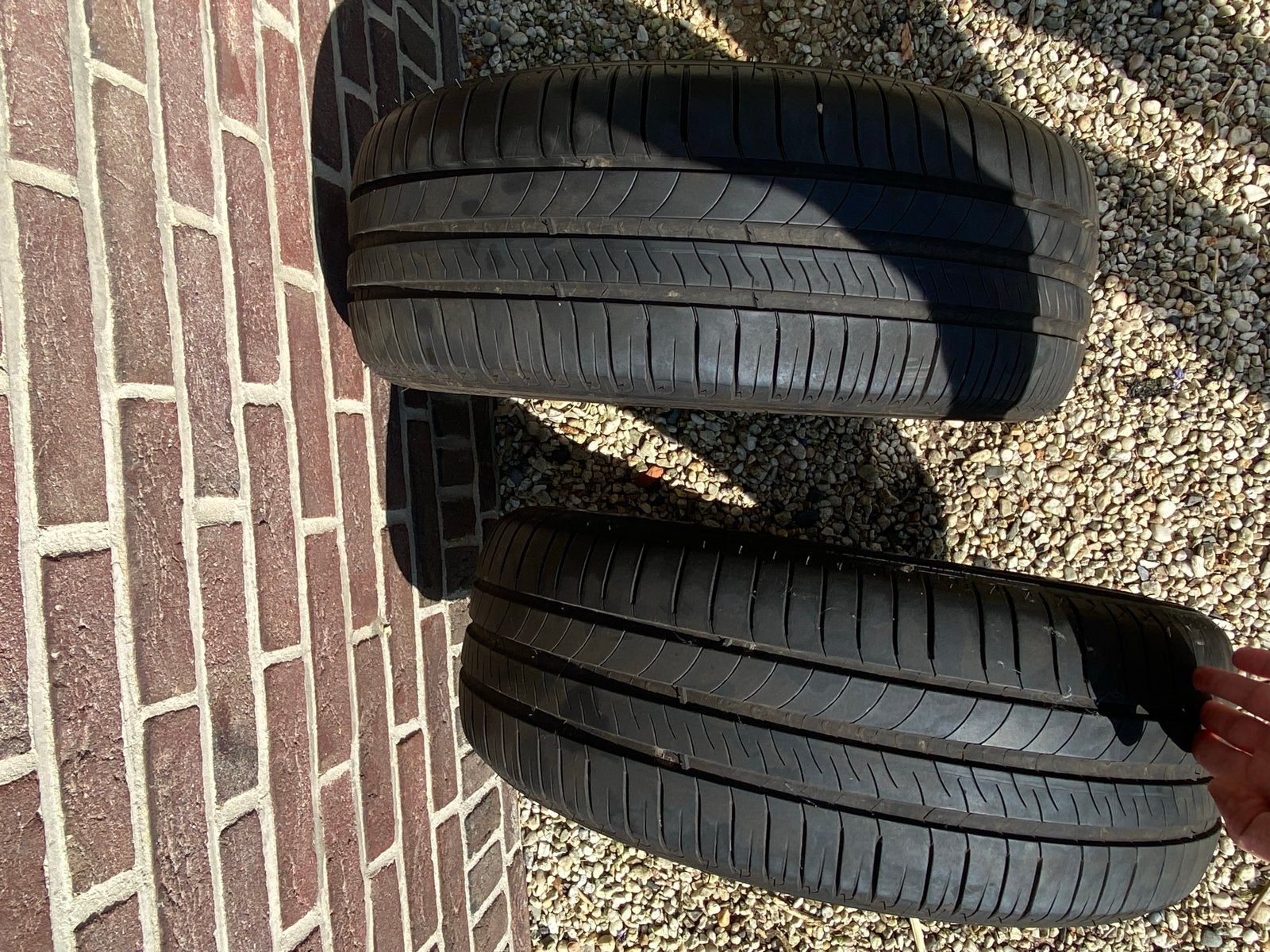 2x Zomerbanden 205/55 R16, Ophalen, Gebruikt