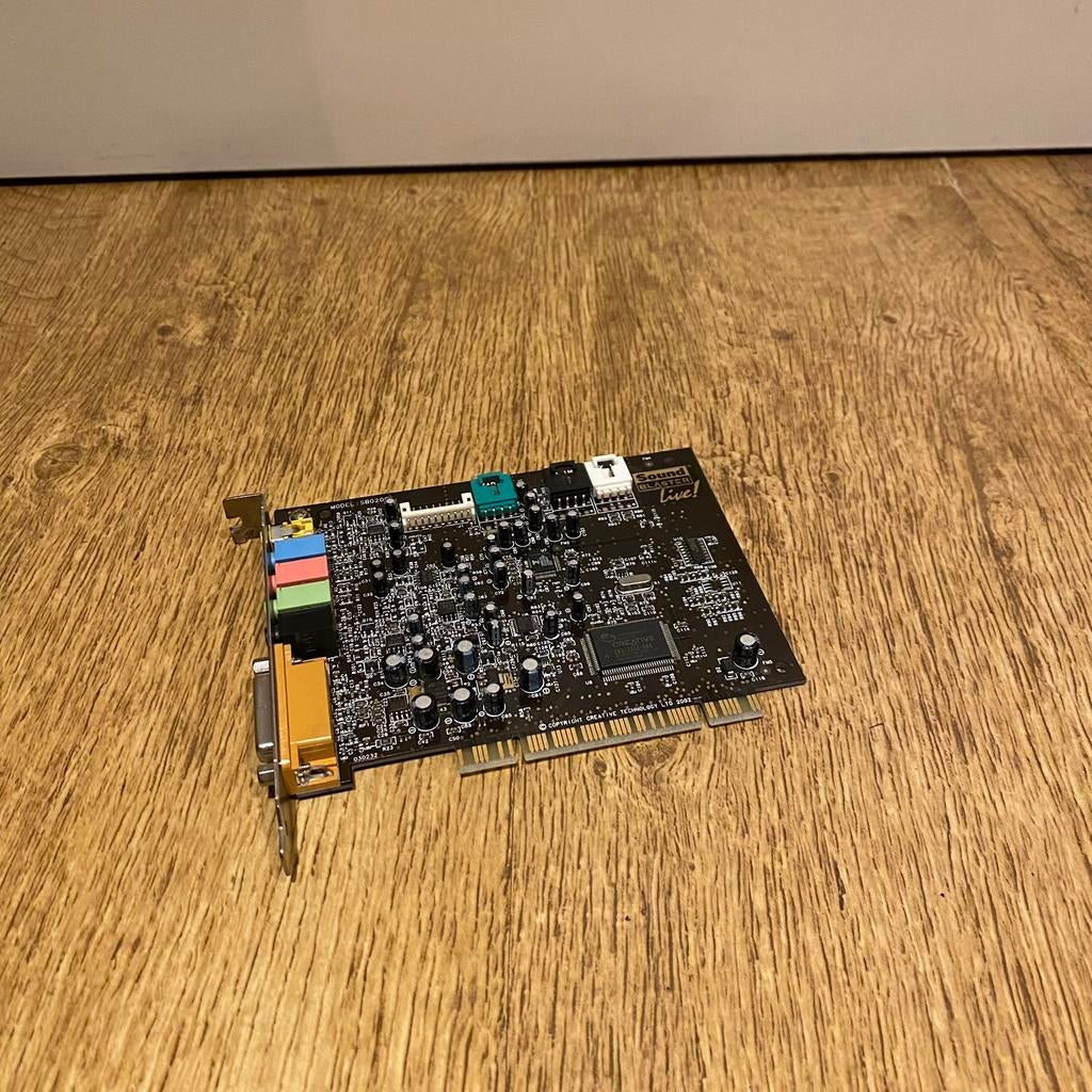 Sound Blaster SB0200 Live! 5.1 PCI Geluidskaart, Ophalen of Verzenden, Gebruikt, Intern