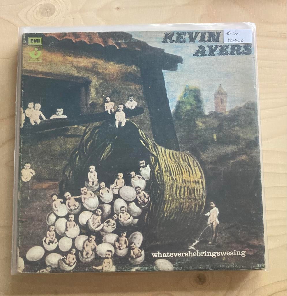 Kevin Ayers - Whatevershebringswesing France 1st, Ophalen of Verzenden, Zo goed als nieuw, 12 inch, Progressive