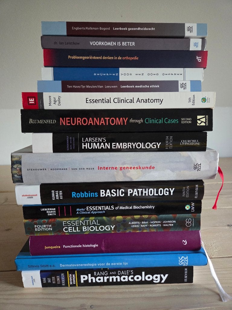 Studieboeken Geneeskunde, nieuwstaat, Ophalen of Verzenden, Beta, Zo goed als nieuw, WO