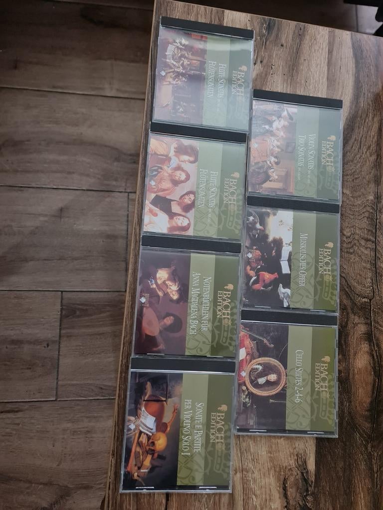 Bach edition cd's 7 stuks, Ophalen of Verzenden, Overige typen