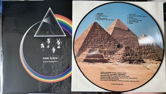 Pink Floyd - Travel Sequence picture disc lp, LP, Progressive Rock, Beschermende buitenhoes, Ophalen of Verzenden