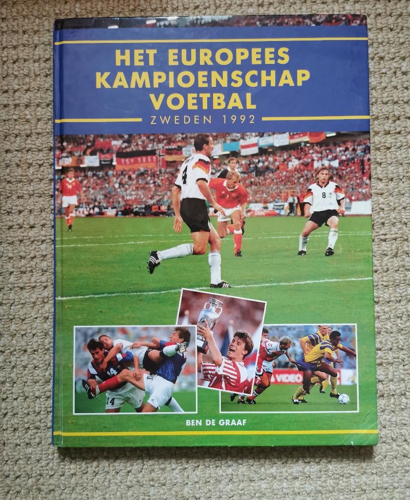 131 .. Europees Kampioenschap Voetbal Zweden 1992, Boeken, Sportboeken, Ophalen of Verzenden, Zo goed als nieuw, Watersport en Hengelsport