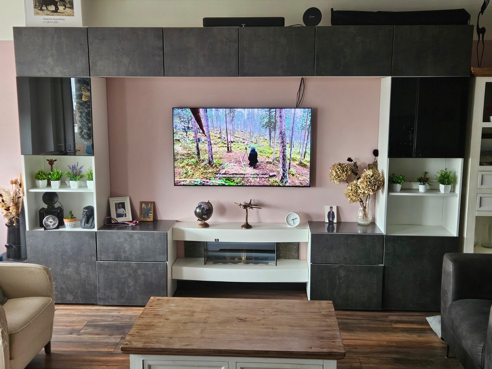 wandkast Ikea, Ophalen